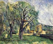 Paul Cezanne farms oil